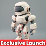 Building AI-Generated Low Poly Robots for Roblox Studio in Blender 4 (First-Time Exclusive Humble Bundle Release)