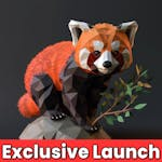 Creating Low Poly 3D Red Panda Models in Blender for Roblox Game Development (First-Time Exclusive Humble Bundle Release)