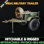 Military Trailer - M8A1