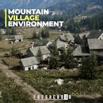 Mountain Village Environment (Village Pack Modular Village Houses Village Props)