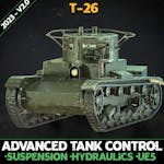 WW2 Tank - T-26 - Advanced Tank Blueprint NEW