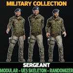 Sergeant - Military Character NEW