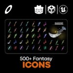 500 fantasy icons