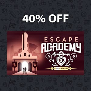 COUPON 40% OFF Escape Academy Season Pass