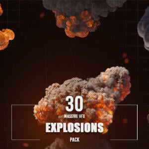 30 Massive Explosions Pack