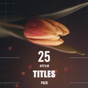 25 HitFilm Animated Titles Pack