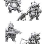 Potbelly Halflings - Crossbows & Leader