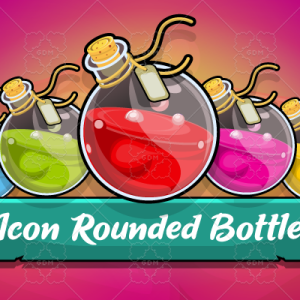Rounded Potion Bottle