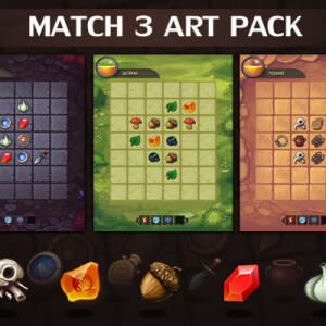 Match 3 Art Pack