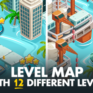 Game Level Map For Water Games