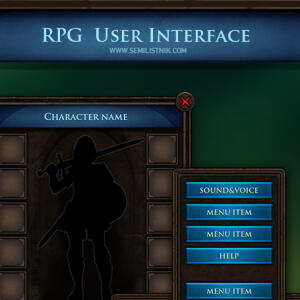 MMORPG UI Kit