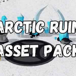 GameGuru MAX Low Poly Asset Pack - Arctic Ruins