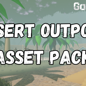 GameGuru MAX Low Poly Asset Pack - Desert Outpost