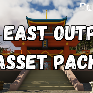 GameGuru MAX Low Poly Asset Pack - Far East Outpost