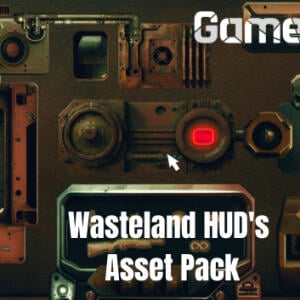 GameGuru MAX Wasteland Asset Pack - HUD's Volume 1