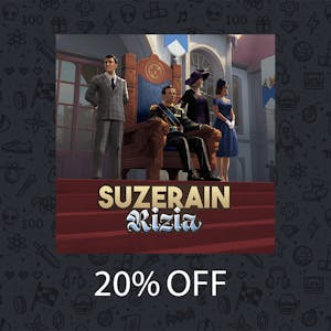 Suzerain - Kingdom of Rizia - COUPON 20% OFF