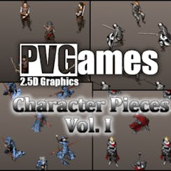 2.5D Character Pieces Vol. 1