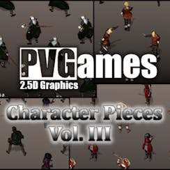 2.5D Character Pieces Vol. 3