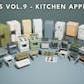 Suburbs VOL.9 - Kitchen Appliances (Nanite and Low Poly)