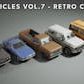 Vehicles VOL.7 - Retro Cars (Low Poly)