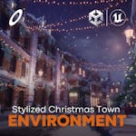 Stylized Christmas Town