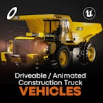 Driveable / Animated Construction Truck