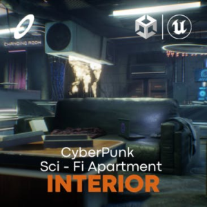 CyberPunk / Sci - Fi Apartment Interior