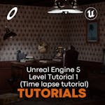 Unreal Engine 5 Level Tutorial 1 (Time lapse tutorial)