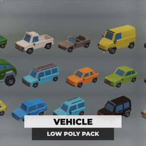 Vehicle Low Poly Pack