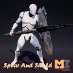 Spear And Shield Animations