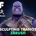 Sculpting Thanos & The Infinity Gauntlet in ZBrush