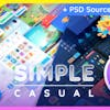 GUI Pro - Simple Casual(+PSD)