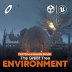 The Great Tree Environment ( Fantasy, Soulslike )