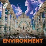 Stylized Ancient Temple