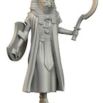 Gor Egyptian God with sword and shield
