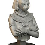 Bastet Cat God Bust