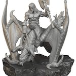 Barbarian on wyvern
