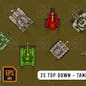 25 Top Down Tanks Artillery