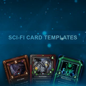 Sci-Fi Card Templates