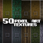 50 Pixel Art Textures