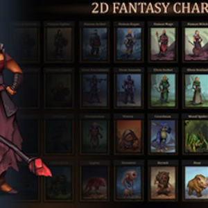 2D Fantasy Characters