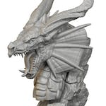 Wisdom Dragon Bust