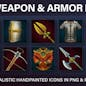 Weapon Armor And Equipment Icons