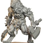 Lion Warrior with Axes