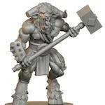 Bull Warrior with Heavy Hammer