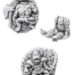 DEAD MINOTAUR. ADVENTURER & GOBLIN - FATAL FANTASY