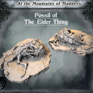 Fossil of The Elder Thing - At the Mountains of Madness