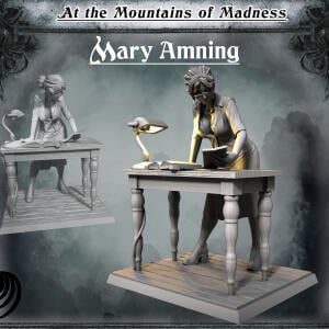 Mary Amning - Professor of Paleontology - At the Mountains of Madness