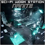 Sci-Fi Modular WorkStation - High Poly Kit Bash - Smart Materials