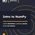 Intro to NumPy